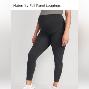 Old navy Maternity Full-Panel Jersey Leggings size S